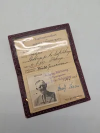Dansk Legitimationskort for Niels Jensen, 1941