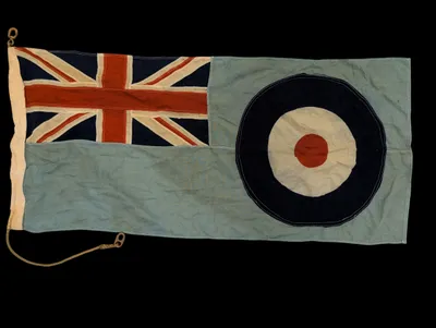 Britisk Royal Air Force (RAF) Ensign flag WW2