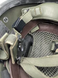 CGF Gallet Military Ballistic Helmet with Danish M84  Camouflage Cover