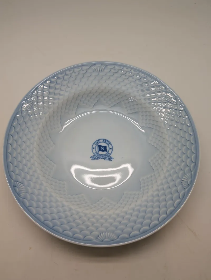 Royal Copenhagen Ove Skou Shipping Line Porcelain Bowl