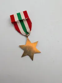 Britisk The Italy Star, Anden Verdenskrig militær fortjenstmedalje