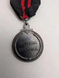 Finnish Winter War Medal with Lappi Clasp