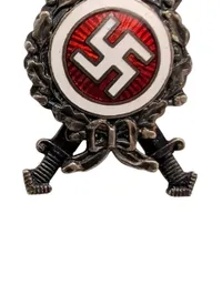 Ekstremt Sjældent Dansk D.N.A.S.A.P Æresemblem for frontkæmpere  WW2, originalt 