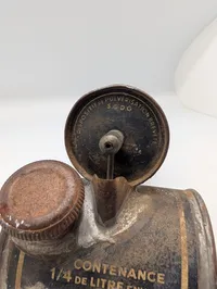 Vintage Fly-Tox French Tinplate Hand Pump Insecticide Sprayer
