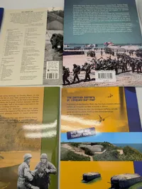 Samling af 6 OREP Editions bøger om D-dag og Normandiet