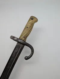 French Model 1866 Chassepot Yataghan Sword Bayonet