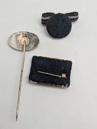 DLRG Leistungsschein sølvnål og tyske militære ordensbånd WW2