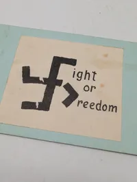 Anden Verdenskrig Propaganda kuvert  - Fight or Freedom