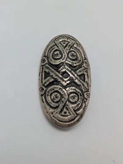 Kopi af Vikingetidssølvbroche, 925S