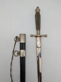 Dansk model 1910 officersdaggert fra generalstaben 