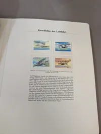 Sir Rowland Hill Ltd. Frimærkesamling: Luftfartens Historie