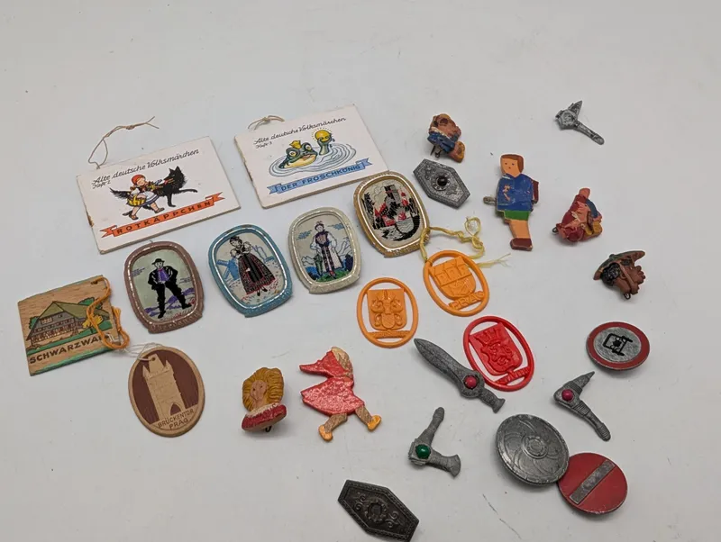 Vintage German WHW Winterhilfswerk Charity Badges and Pins Collection
