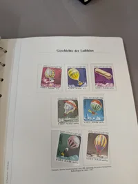 Sir Rowland Hill Ltd. Frimærkesamling: Luftfartens Historie