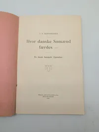 Danish Maritime Ephemera Collection with Den Alm. Danske Skibsførerforening ww2