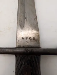 Spansk Model 1893 Mauser Bajonet med Skede - Artilleria Fabrica de Toledo