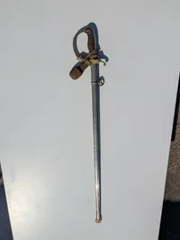 Dansk Infanteriofficersabel med Portépé