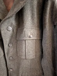 Svensk M/1939 Militær Uldjakke, dateret 1940