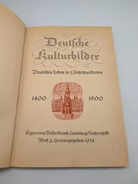 Cigaretten-Bilderdienst, Deutsche Kulturbilder 1400-1900, samlealbum (1934)