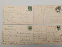 Set of Four Early 20th Century Danish Topographical Postcards
