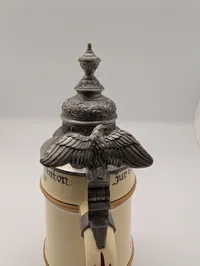 German Military Reservist Beer Stein Füsilier Regt. Fürst Karl Anton Nr. 40