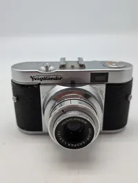 Voigtländer Vito II 35mm Kamera med Color-Skopar 1:3,5/50 Objektiv