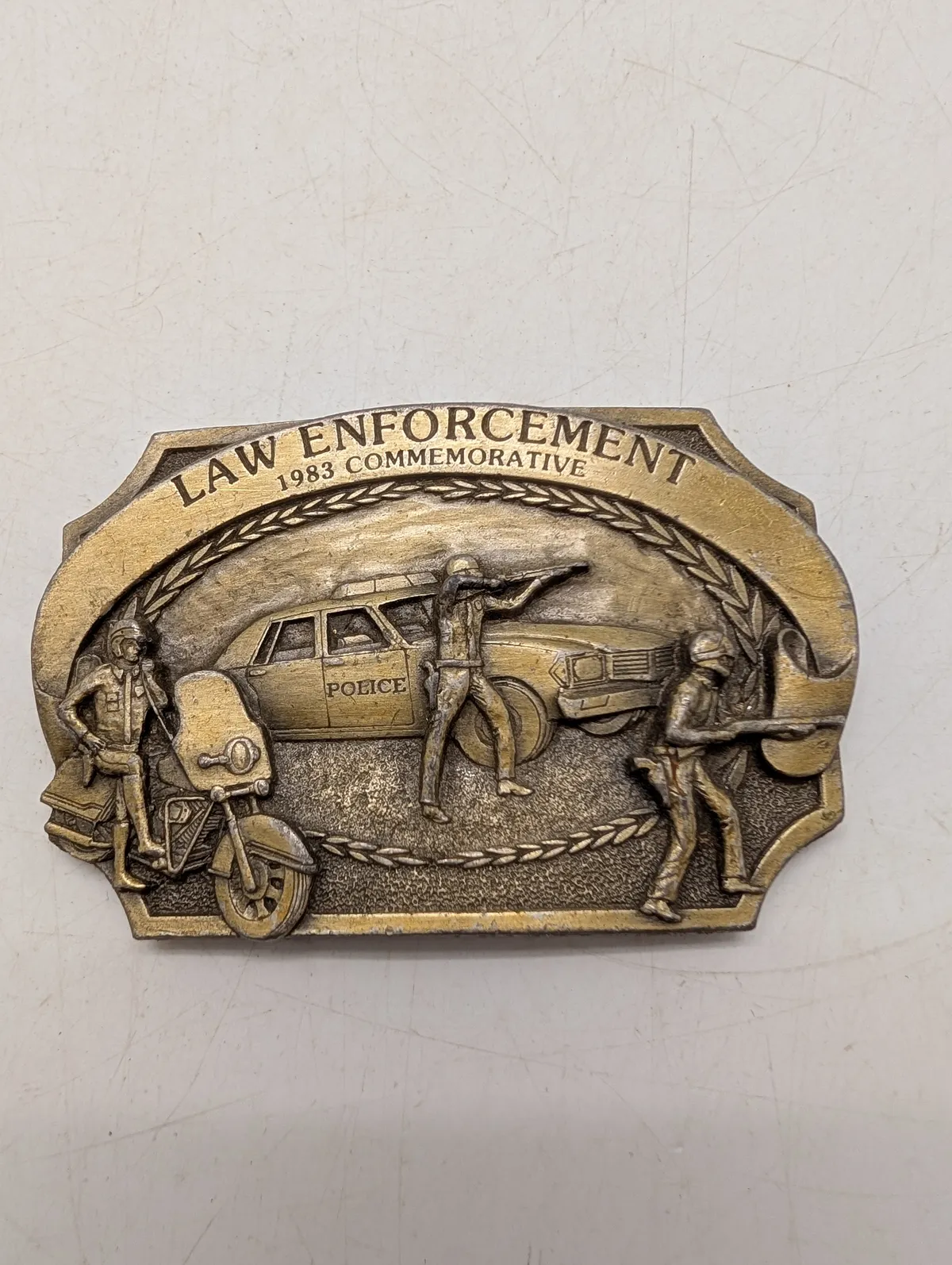 Law Enforcement 1983 Commemorative Bæltespænde