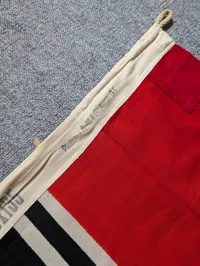 Tysk Reichskriegsflagge (1938-1945) fra Plutzer & Brüll, originalt 