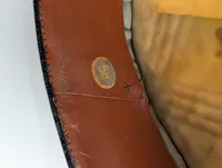 Dansk Flyvevåben Officerskasket med Broderet Emblem
