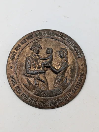 Dansk Befrielsesmedalje 5. Maj 1945,