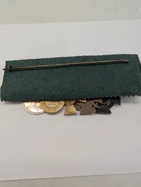 Tysk medaljegruppe med Jernkorset 1914 og 1936 Olympisk medalje