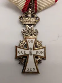 Dansk Dannebrogorden Ridderkors i Miniature