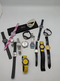 Mixed Collection of 14 Wristwatches including Casio, Kronaby, and Kelton