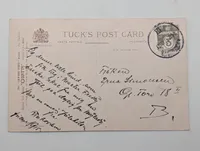 Lawson Wood Raphael Tuck & Sons Oilette Postcard 'In the Nick of Time'