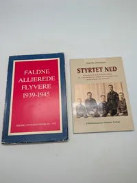 To bøger om faldne allierede flyvere under 2. verdenskrig