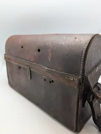 Dansk Militær Felttelefon Model 1915 med Lædertaske, ikke omgjort i 1952 