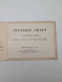 WWII Military Ephemera Lot: Battle of Britain, Iwo Jima, and Invasion Craft