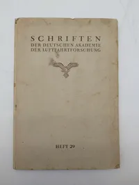 Schriften der Deutschen Akademie der Luftfahrtforschung Heft 29