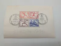 Tyskland 1936 XI. Olympiade Souvenirark med Særstempler