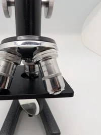 Greifeld Wetzlar Germany Compound Microscope with Wooden Case
