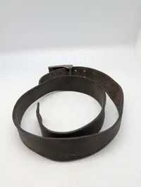 Tysk WWI Preussisk Bæltespænde med Læderbælte