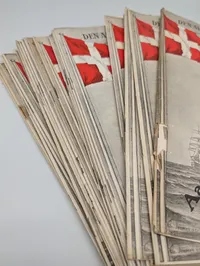 Danish Maritime Ephemera Collection with Den Alm. Danske Skibsførerforening ww2
