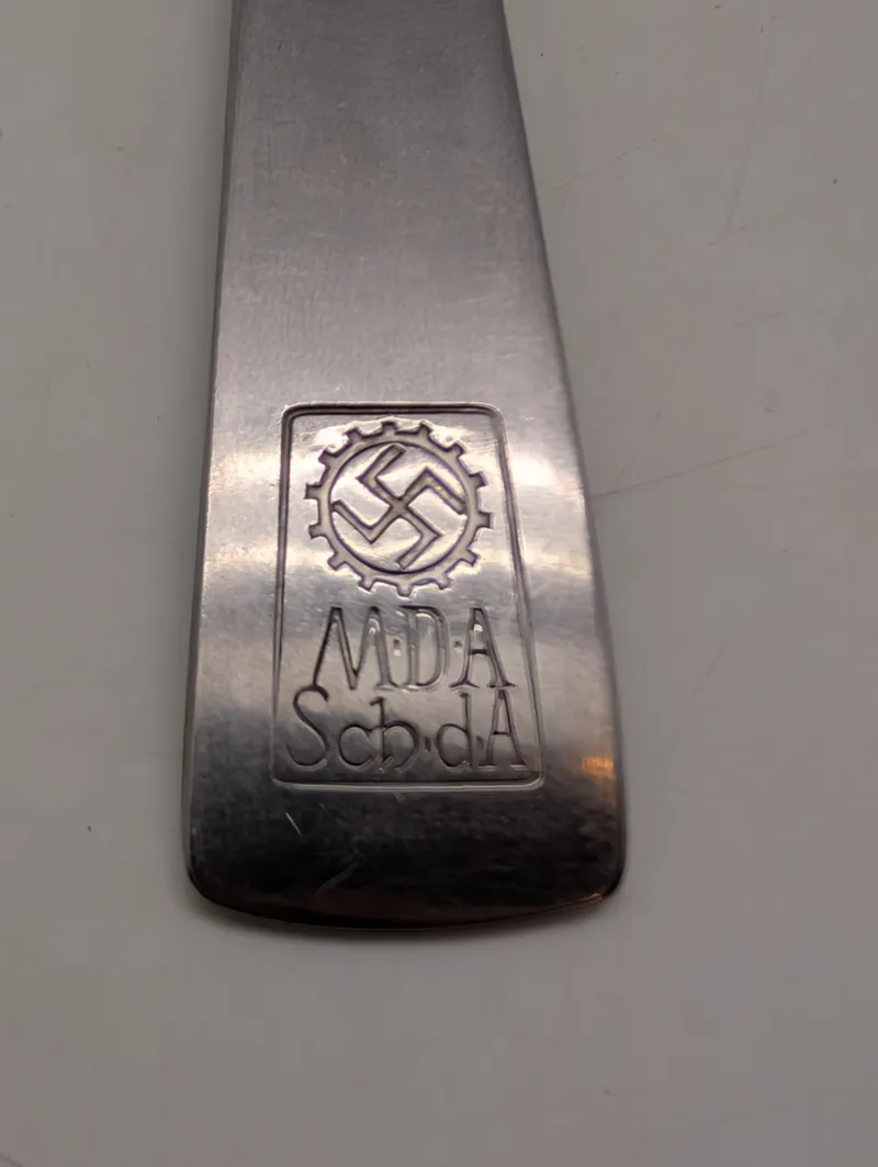 Tysk MDA Sch.d.A. Bestikdel med DAF-logo