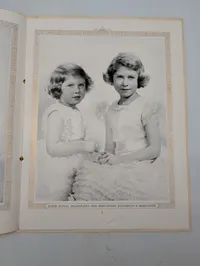 Officielt Souvenirprogram for Kong George VI og Dronning Elizabeths Kroning