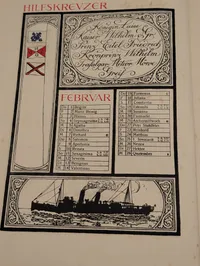Schleswig-Holsteinischer Kunstkalender 1917, udgivet af Dr. Ernst Sauermann