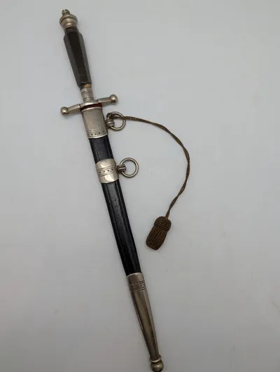 Dansk model 1910 officersdaggert fra generalstaben 