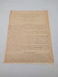 Niels Jydes Breve, Nummer 3 - November 1943, Dansk Modstandsblad