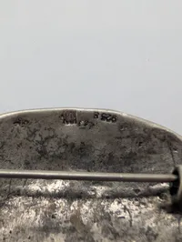 Kopi af Vikingetidssølvbroche, 925S