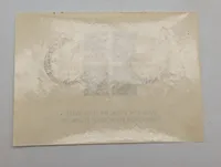 Tysk souvenirark fra 1937 med Adolf Hitler frimærker