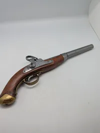 Dansk Model 1848 Perkussionspistol med Krone og R-stempel, MODEL 