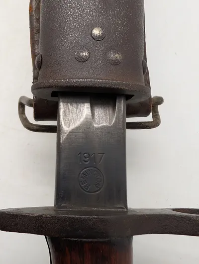 Remington Model 1917 Bajonet med Skede sjælden 1 type 